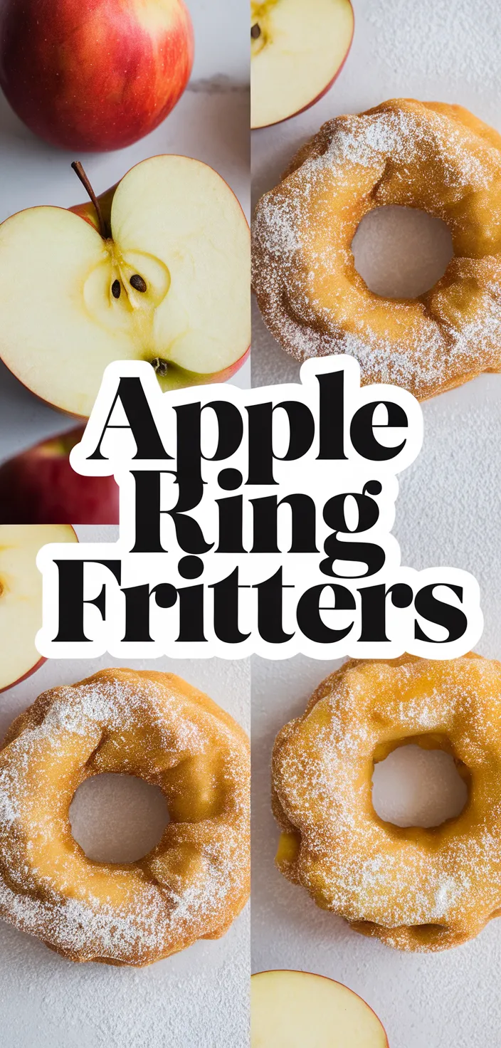 A photo of Apple Ring Fritters Recipe