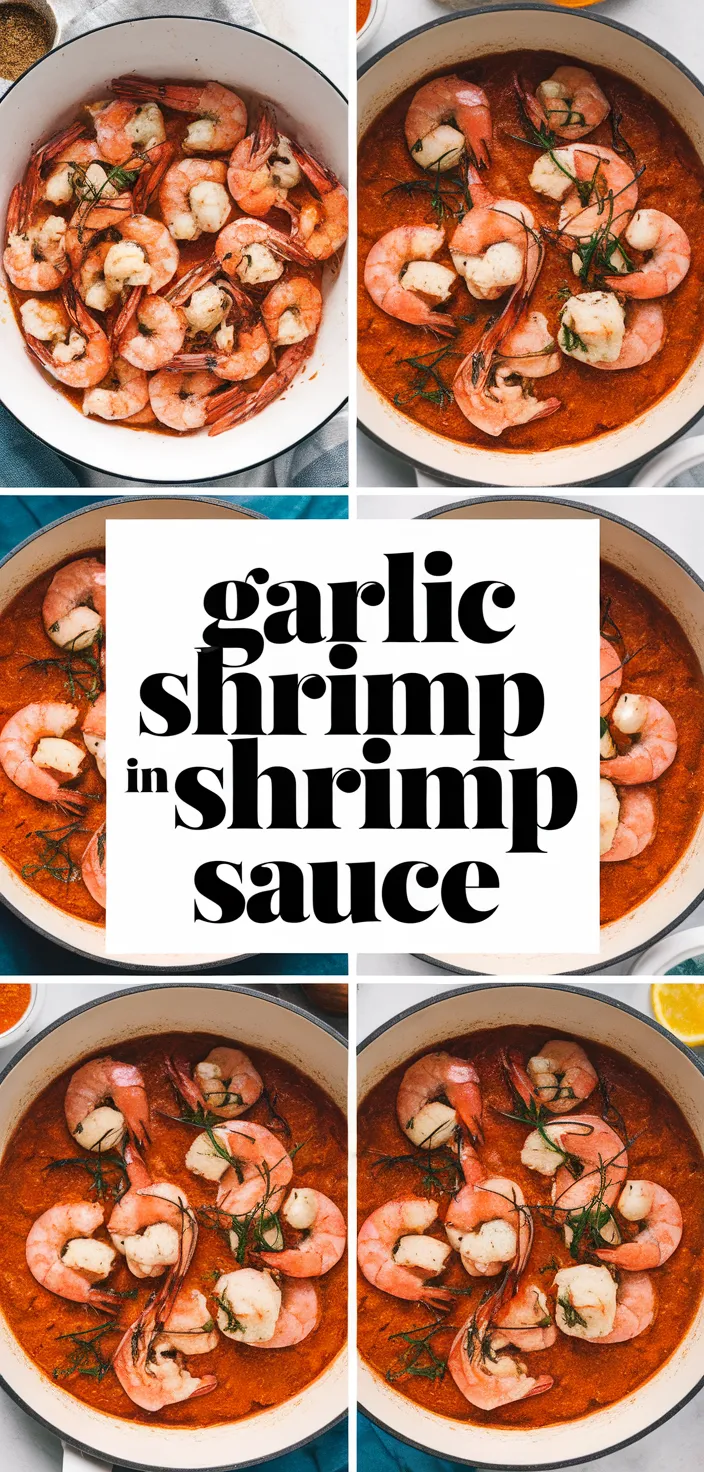 A photo of Garlic Shrimp In Shrimp Sauce Recipe