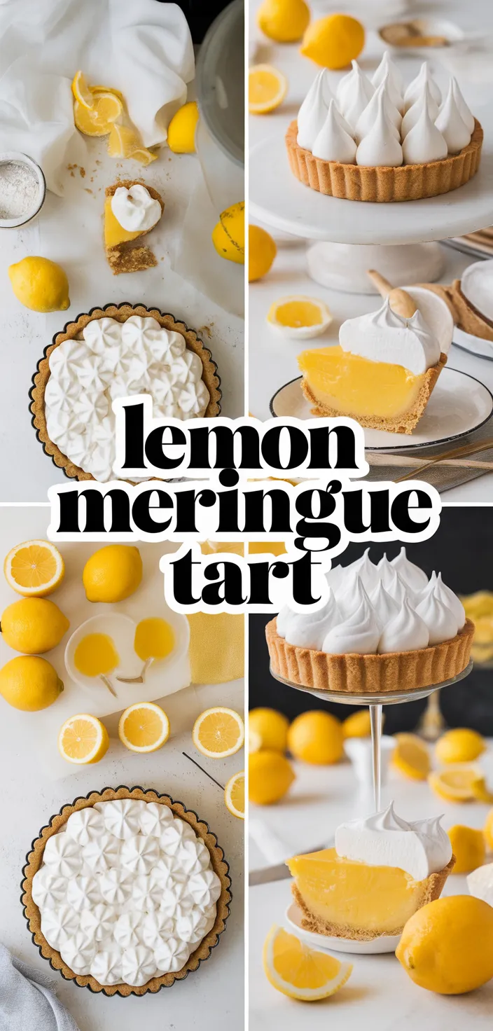 A photo of Lemon Meringue Tart Recipe