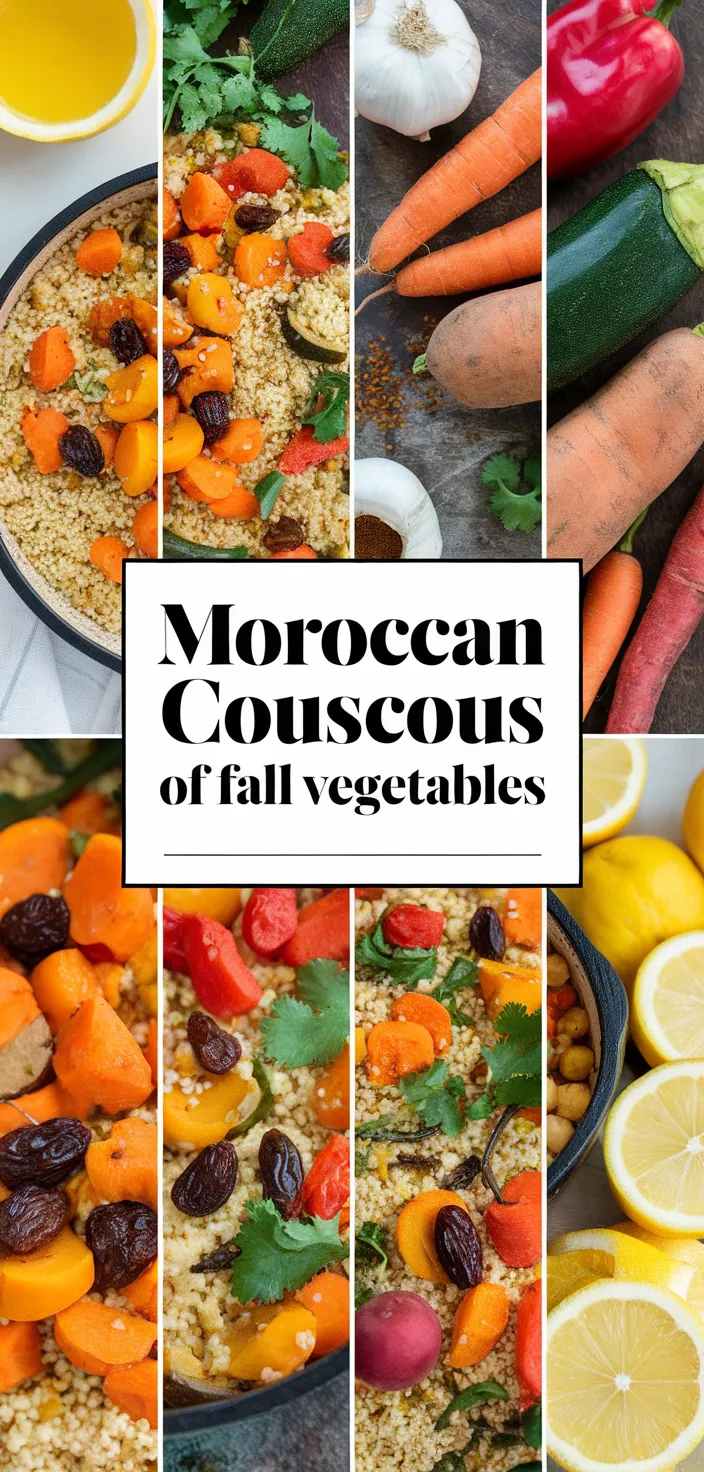 A photo of Moroccan Couscous Of Fall Vegetables Recipe