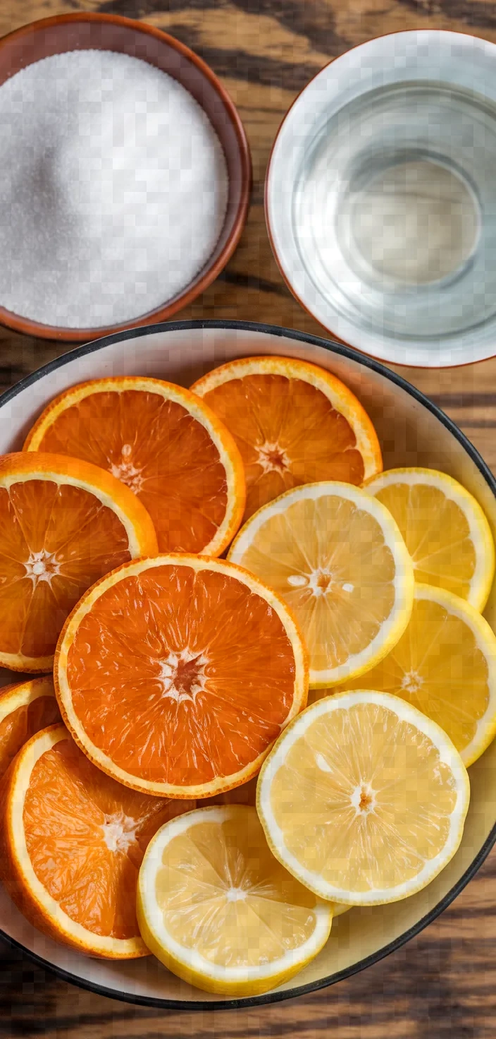 Ingredients photo for Bitter Orange Marmalade Recipe