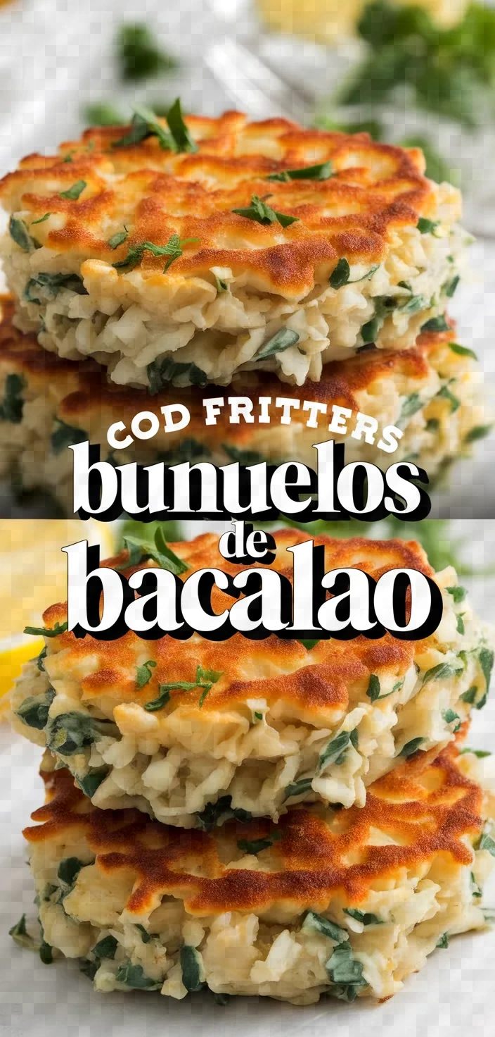 Cod Fritters Bunuelos De Bacalao Recipe