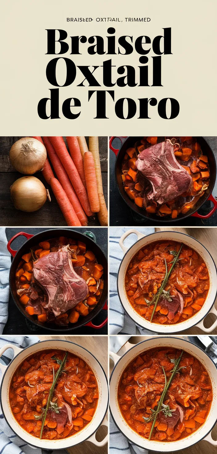 A photo of Braised Oxtail Rabo De Toro Recipe