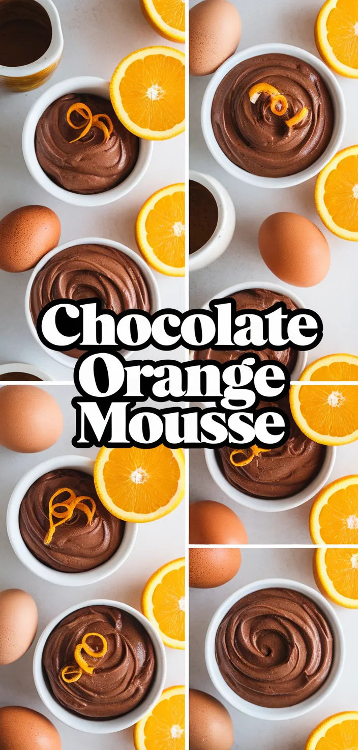 A photo of Chocolate Orange Mousse Recipe