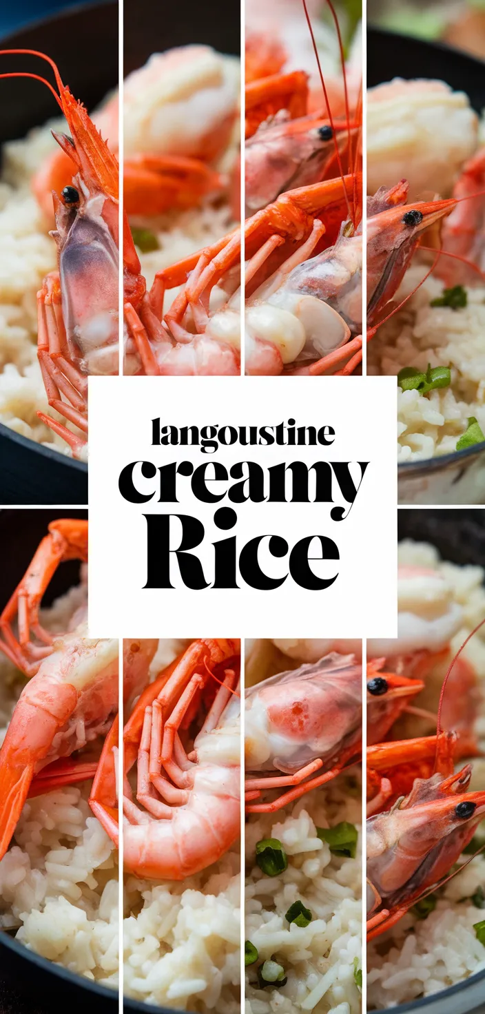 A photo of Creamy Rice With Langoustines Recipe