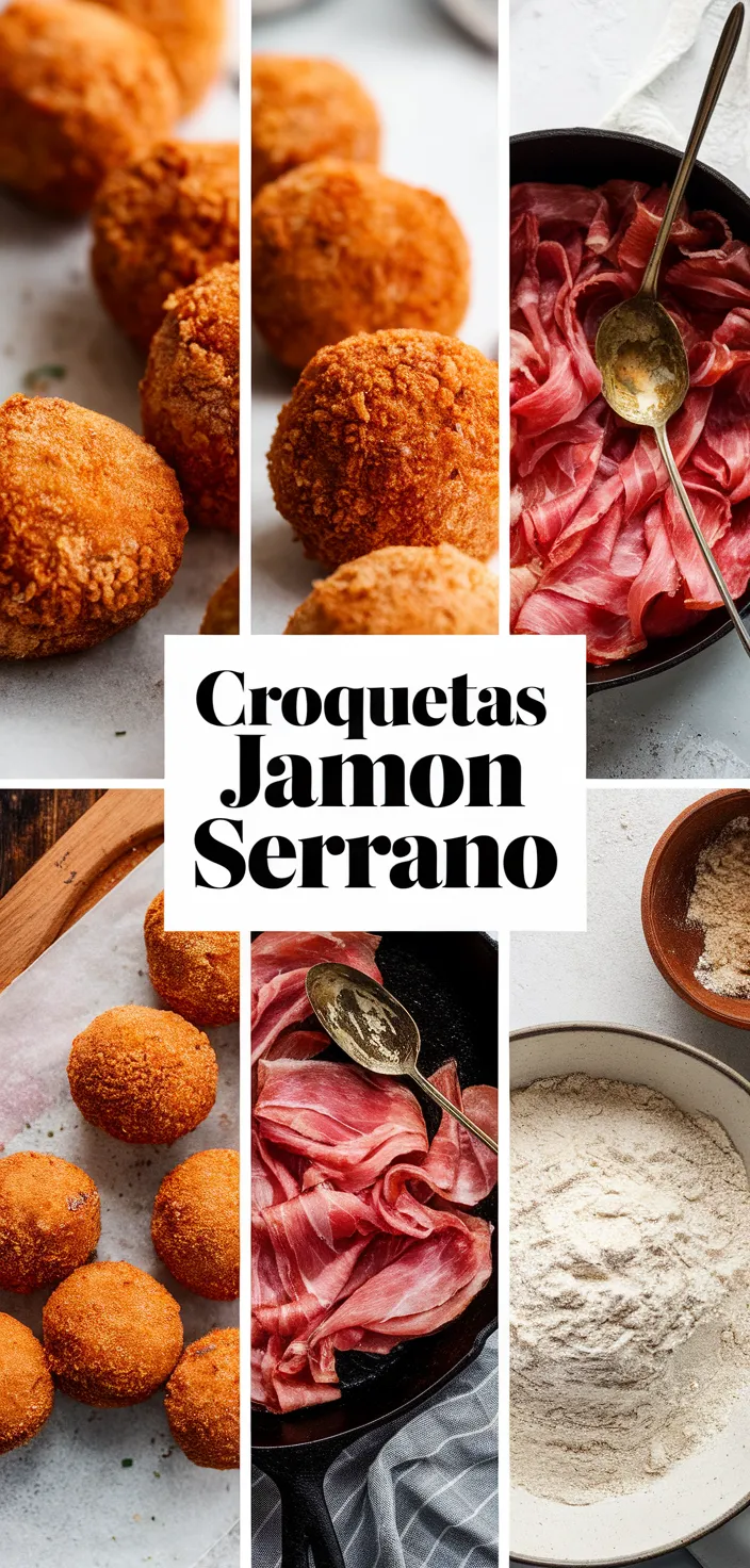 A photo of Croquetas Jamon Serrano Recipe