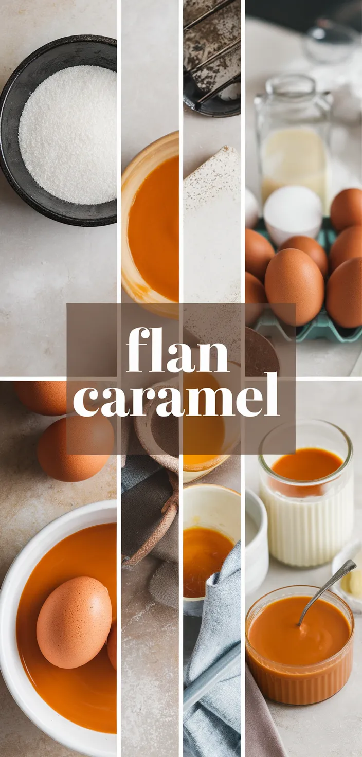 A photo of Flan Caramel Recipe