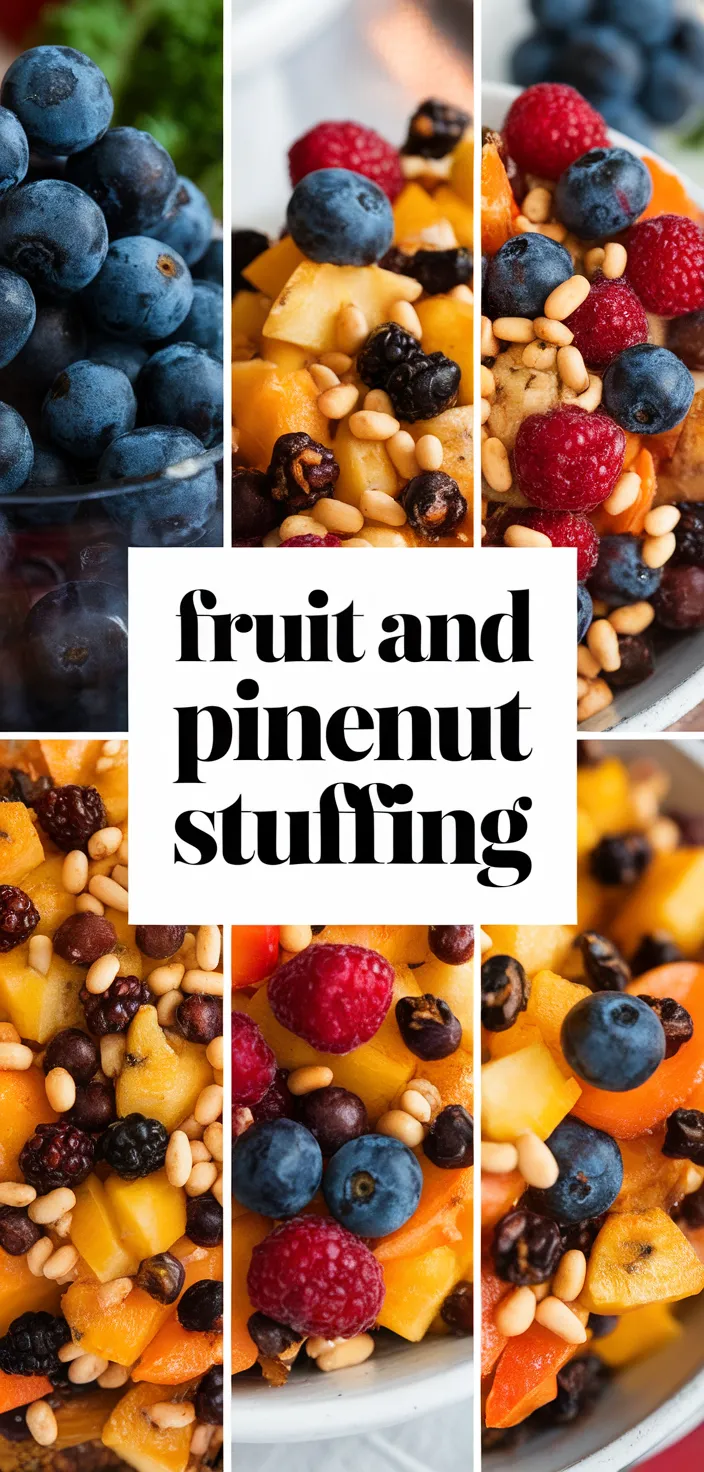 A photo of Fruit And Pinenut Stuffing Recipe