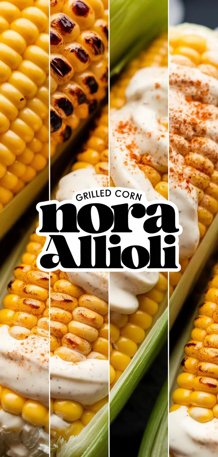 A photo of Grilled Corn Nora Allioli Recipe