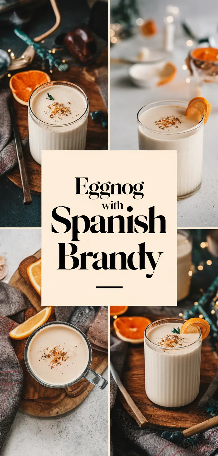 A photo of Homemade Eggnog Recipe With Spanish Brandy