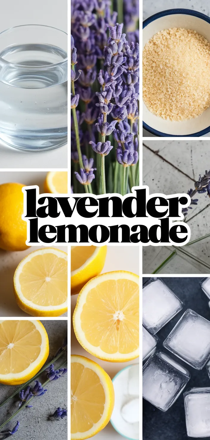 A photo of Lavender Lemonade Recipe