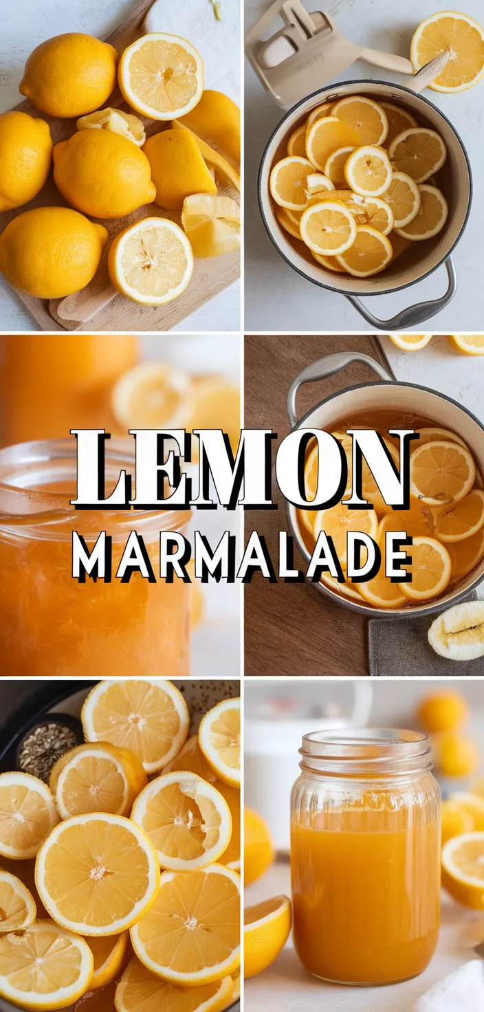 A photo of Lemon Marmalade Recipe