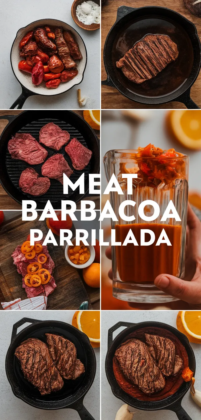 A photo of Meat Barbacoa Parrillada Recipe