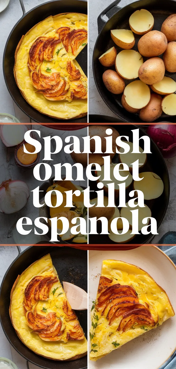 A photo of Spanish Omelet Tortilla Espanola Recipe