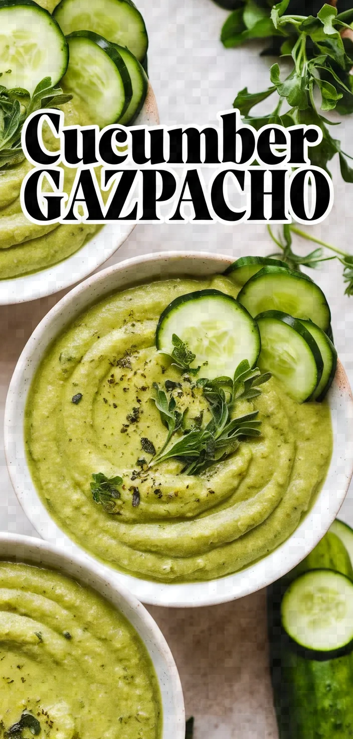 Cucumber Gazpacho Recipe