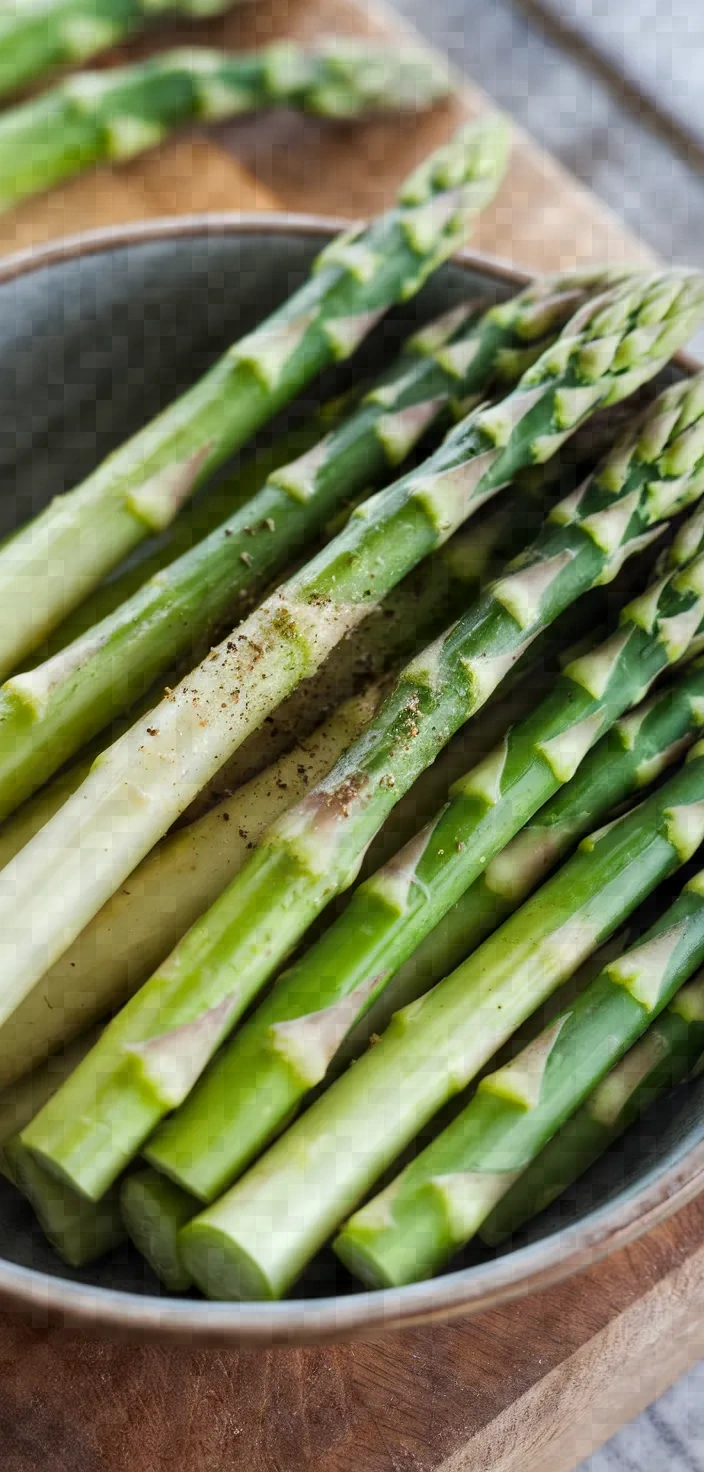 Ingredients photo for Easy Lemon Pepper Roasted Asparagus Recipe