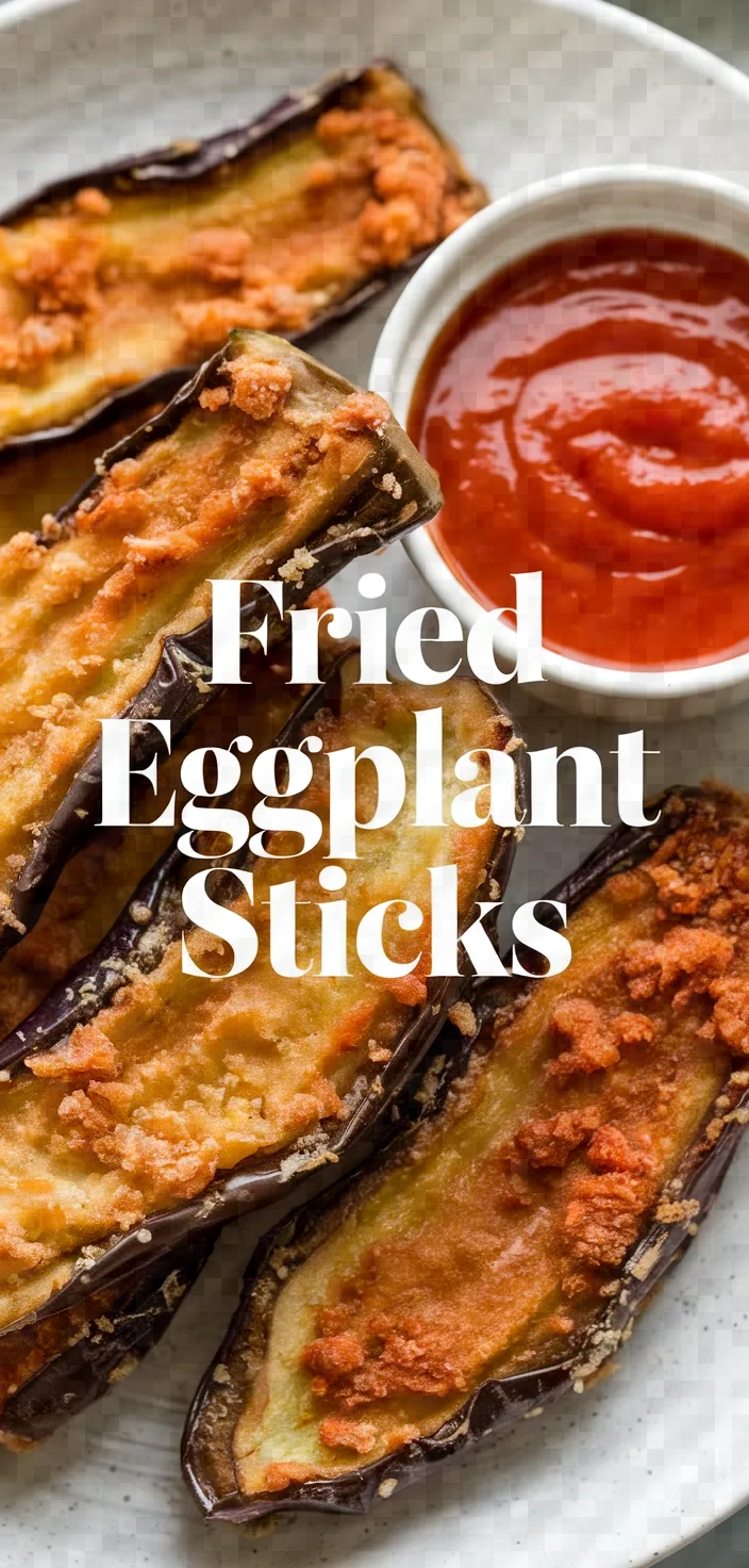 Fried Eggplant Sticks Recipe