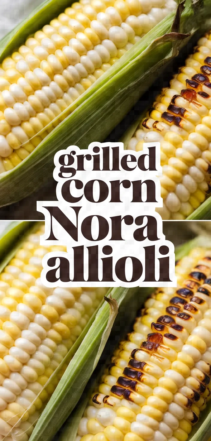 Grilled Corn Nora Allioli Recipe