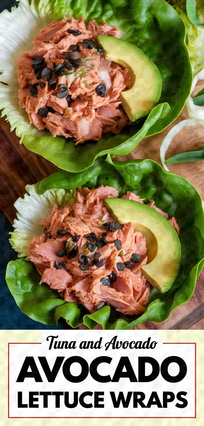 Lettuce Wraps With Spanish Tuna And Avocado Recipe