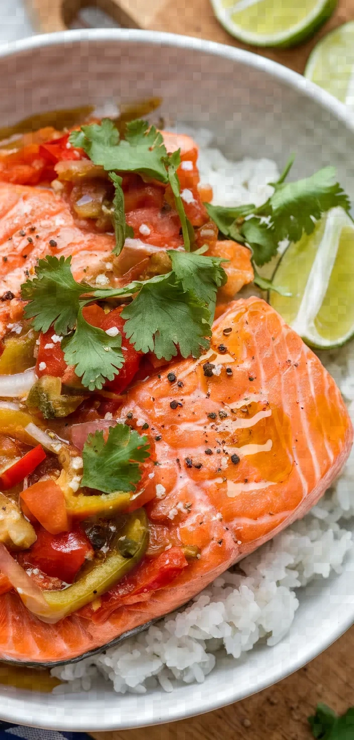 Ingredients photo for Salmon Steaks With Majado Recipe