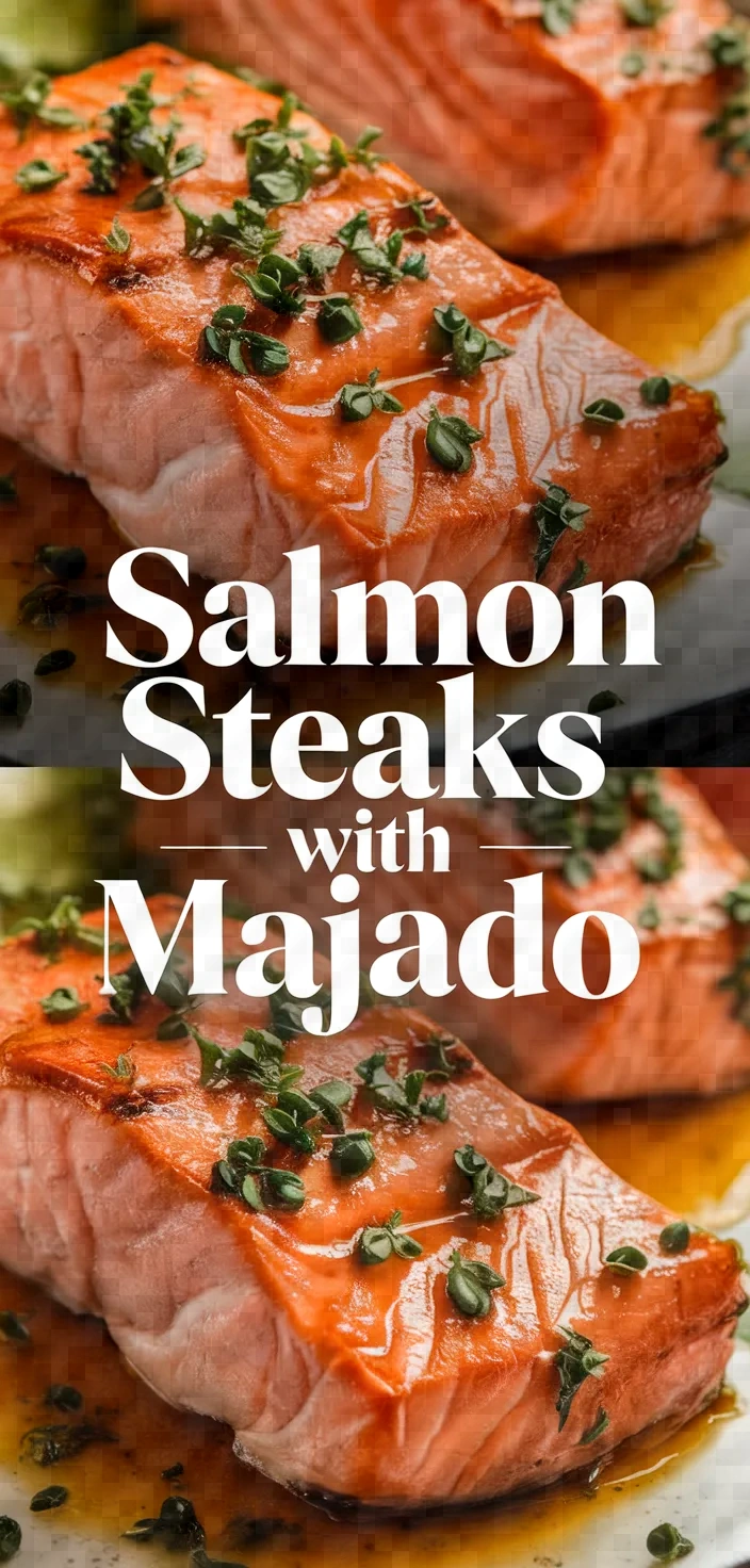 Salmon Steaks With Majado Recipe