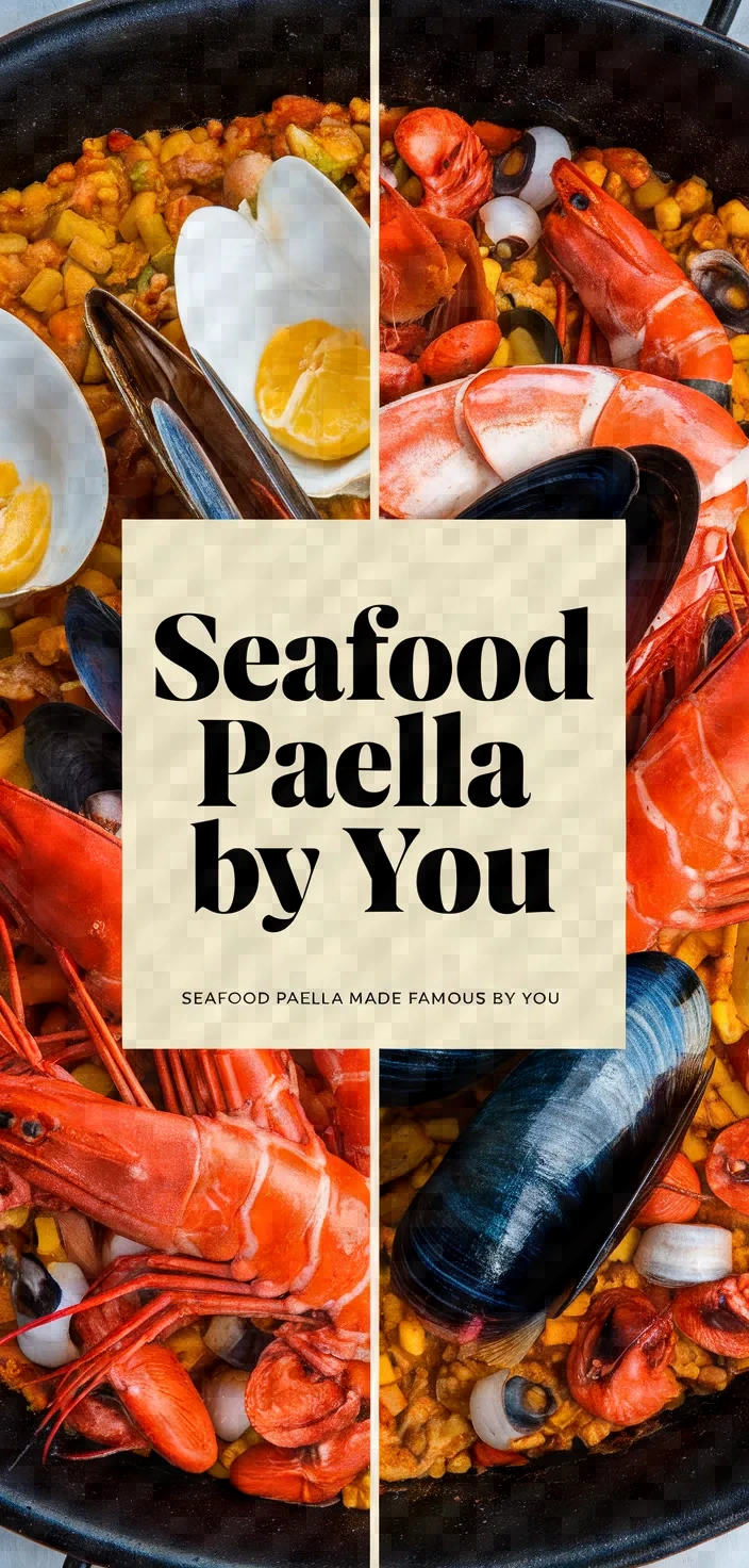 Photo of Seafood Paella Made Famous By You Recipe