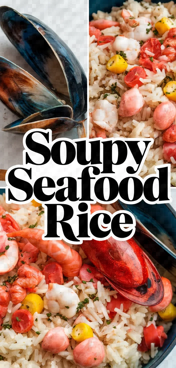 Photo of Soupy Seafood Rice Recipe