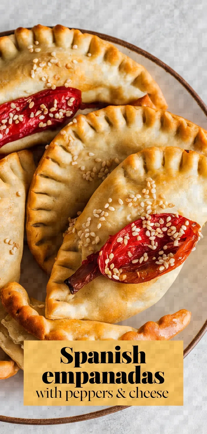 Photo of Spanish Empanadas With Roasted Peppers Goat Cheese Recipe