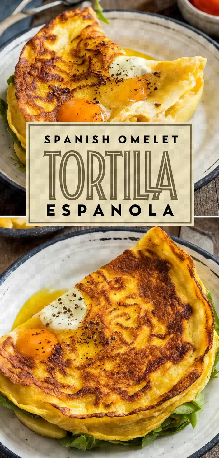 Spanish Omelet Tortilla Espanola Recipe