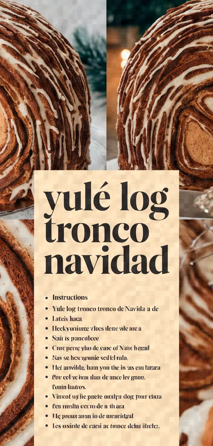 Photo of Yule Log Tronco De Navidad Recipe