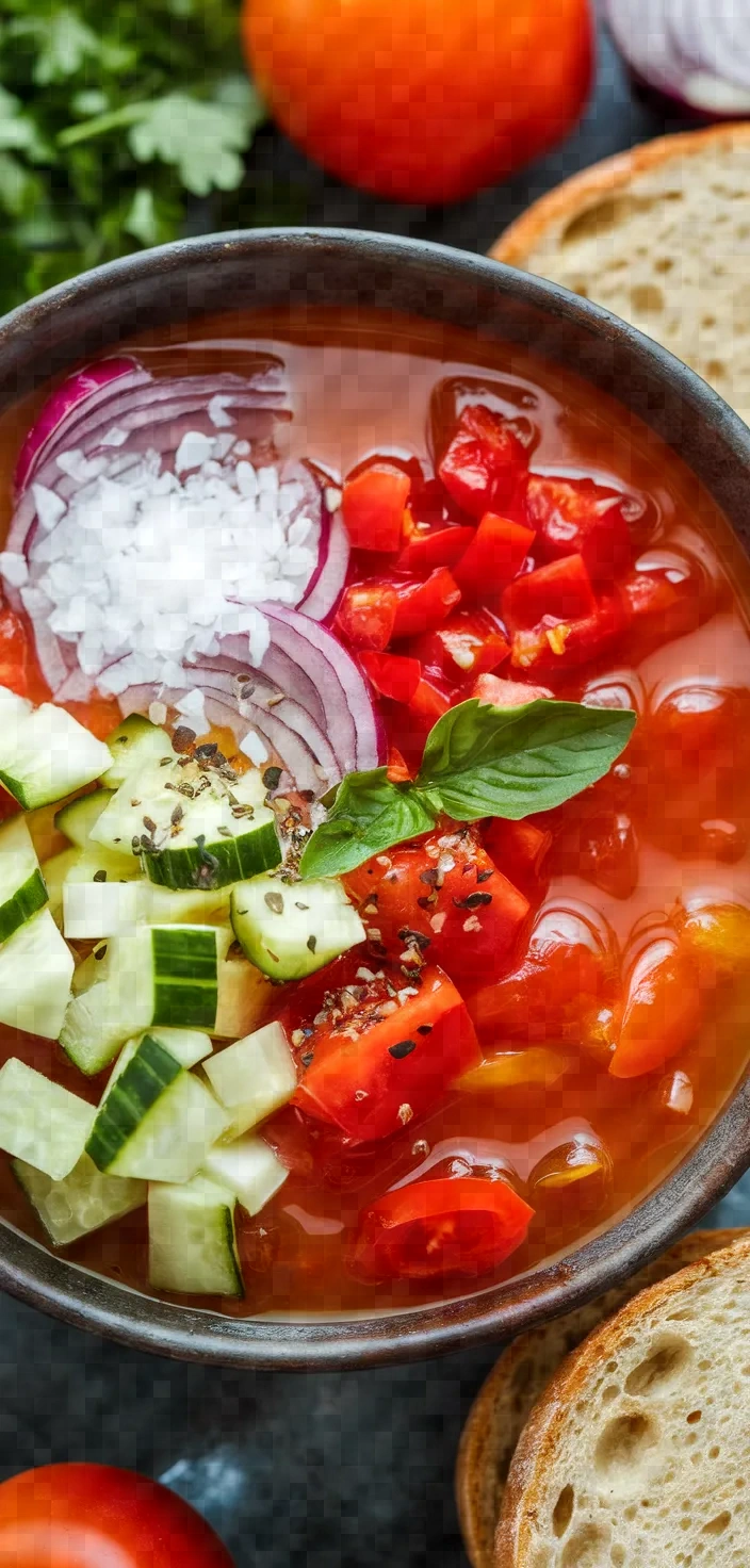 Ingredients photo for Authentic Spanish Gazpacho Recipe