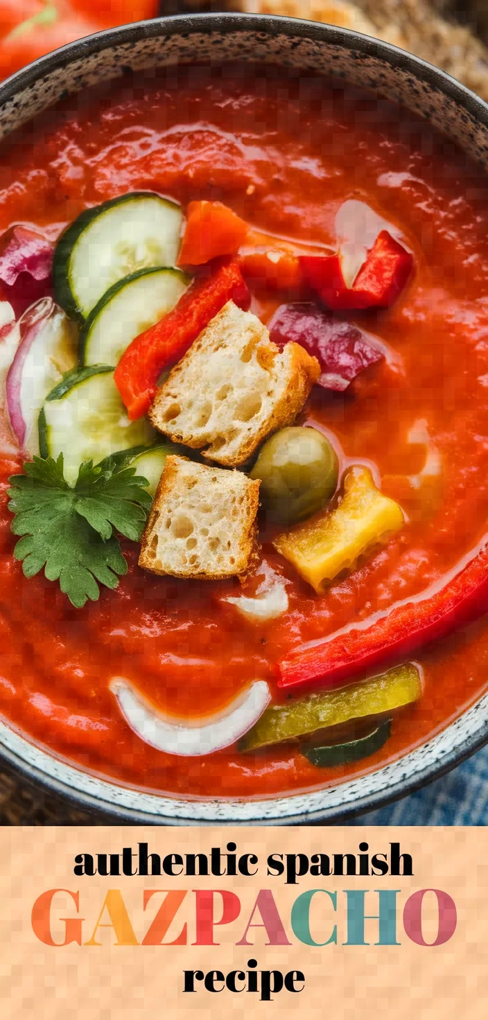 Photo of Authentic Spanish Gazpacho Recipe