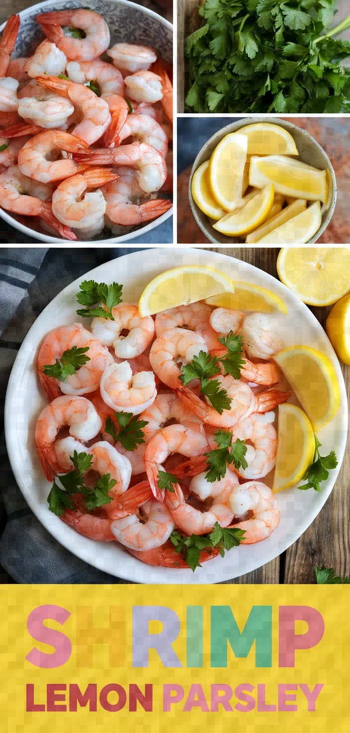 A photo of Garlic Shrimp With Lemon And Parsley Recipe