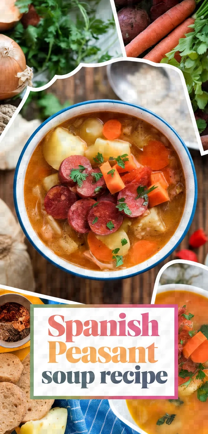 A photo of Spanish Peasant Soup Sopa Campesina Recipe