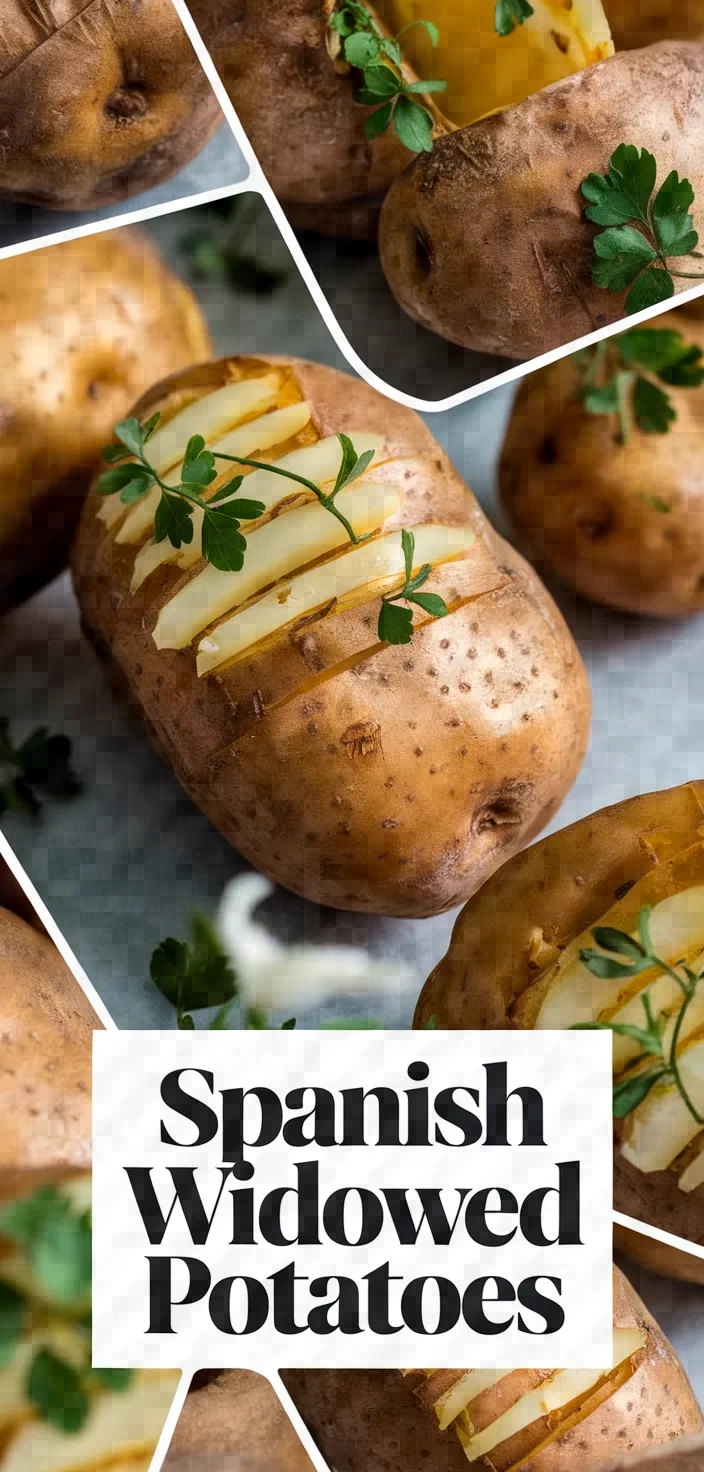 A photo of Spanish Widowed Potatoes Recipe