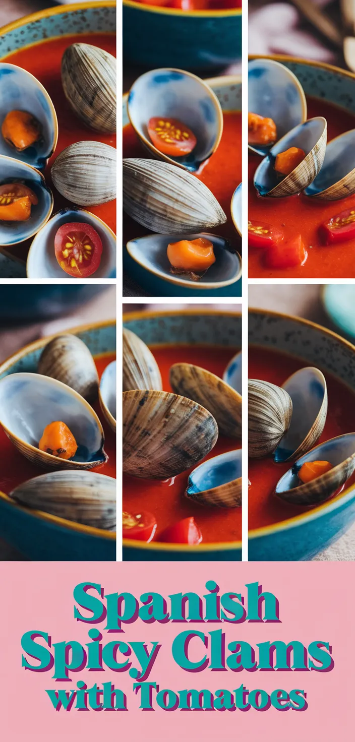 A photo of Spicy Spanish Clams With Tomatoes Recipe