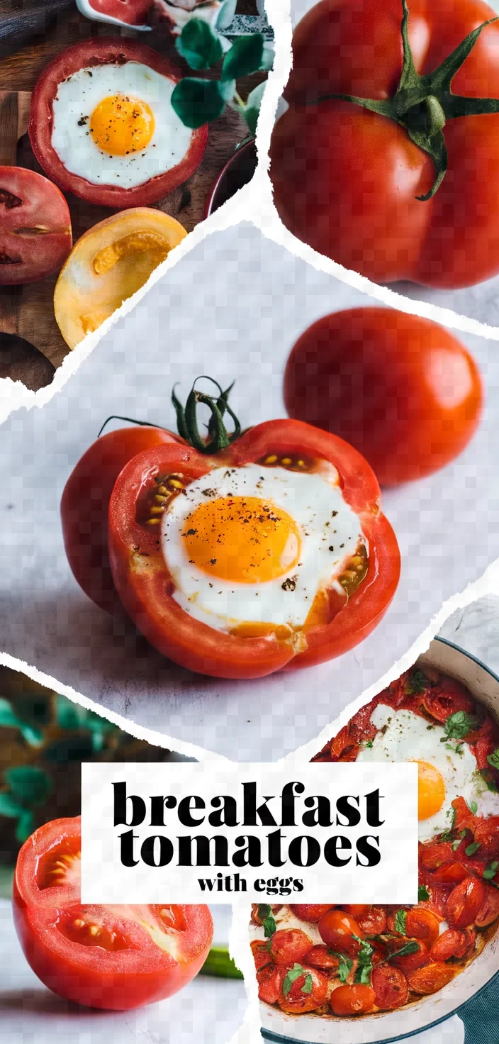 A photo of The Best Breakfast Dish Ever Tomatoes With Eggs Recipe