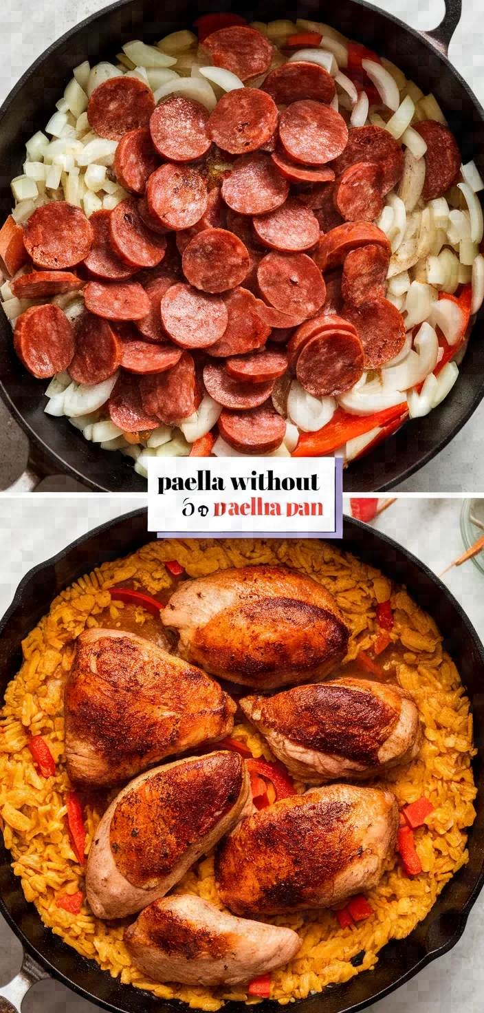 Making A Spanish Paella Without A Paella Pan Recipe