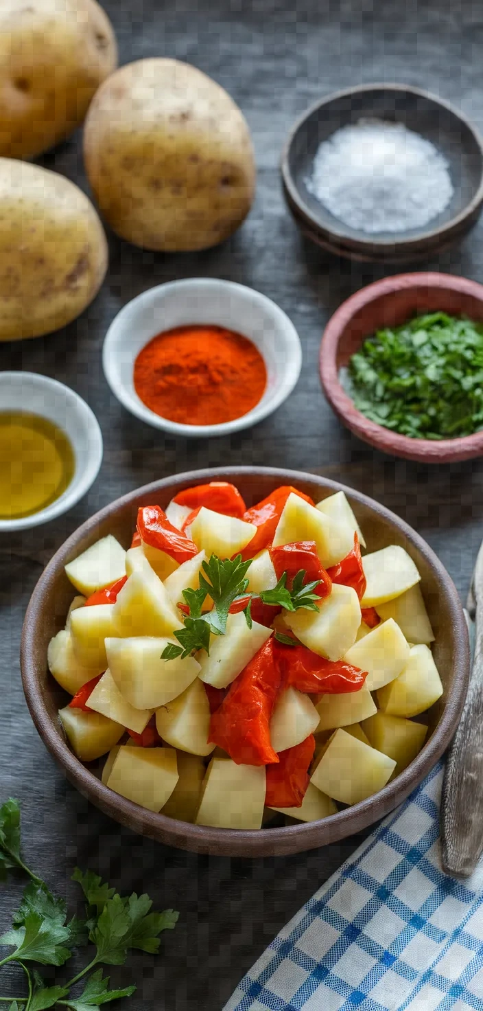 Ingredients photo for Sauteed Potatoes With Spanish Mojo Picon Recipe