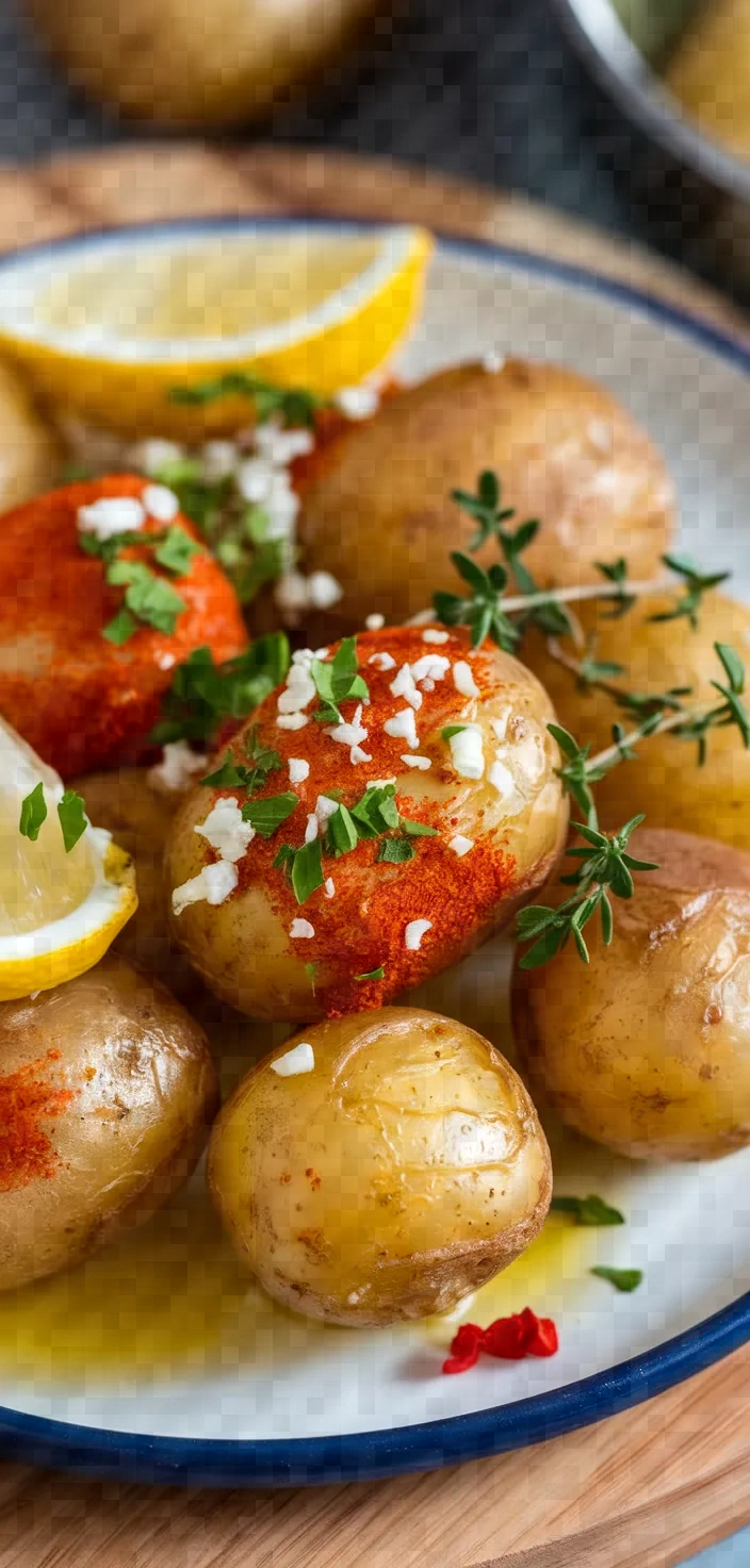 Ingredients photo for Smoky Spanish Potatoes With Garlic Lemon Recipe