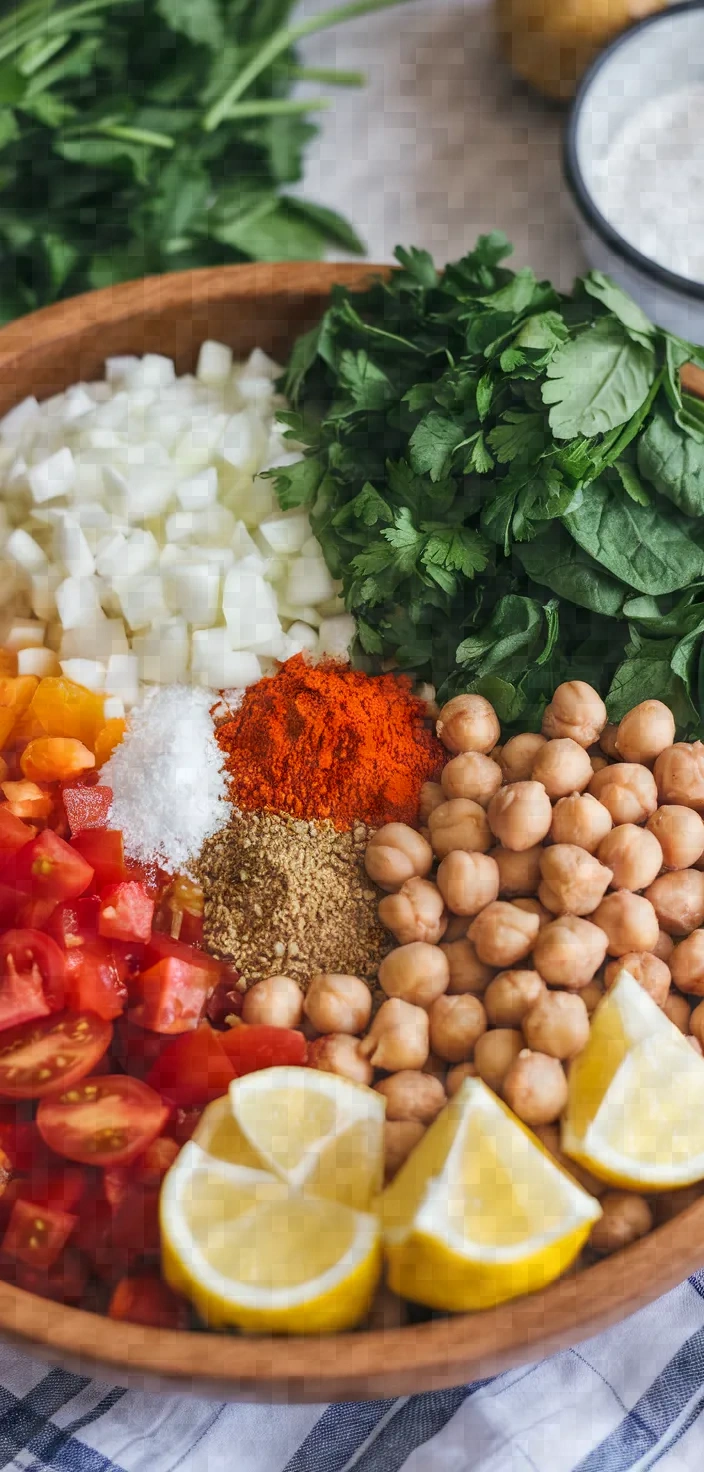 Ingredients photo for Spanish Beans Garbanzos Con Espinacas Recipe