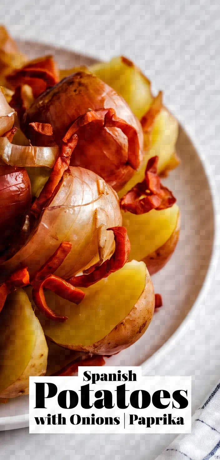 Spanish Boiled Potatoes With Onions Paprika Recipe