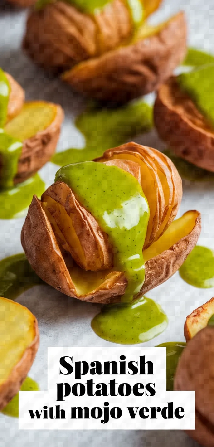 Spanish Wrinkled Potatoes With Mojo Verde Recipe