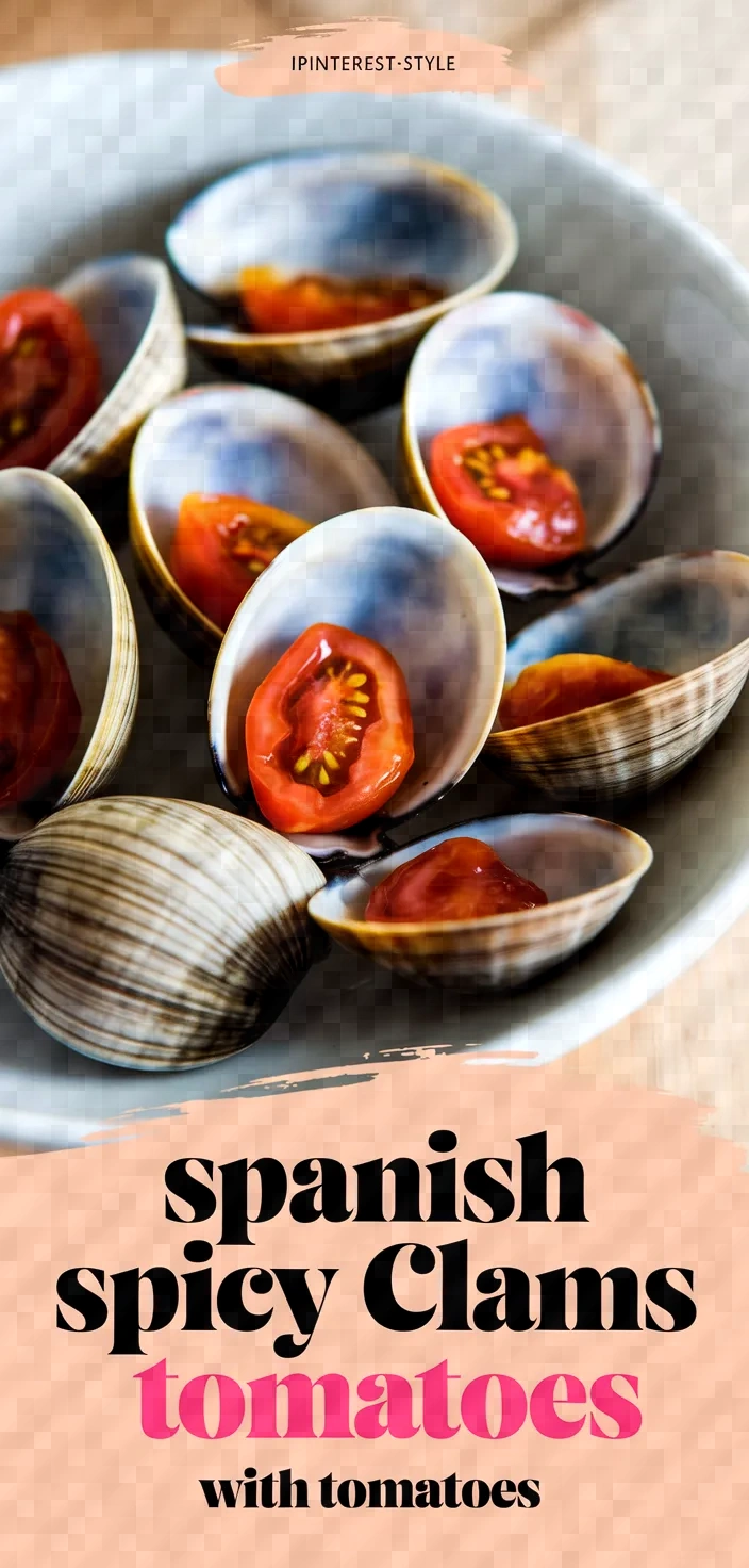 Spicy Spanish Clams With Tomatoes Recipe