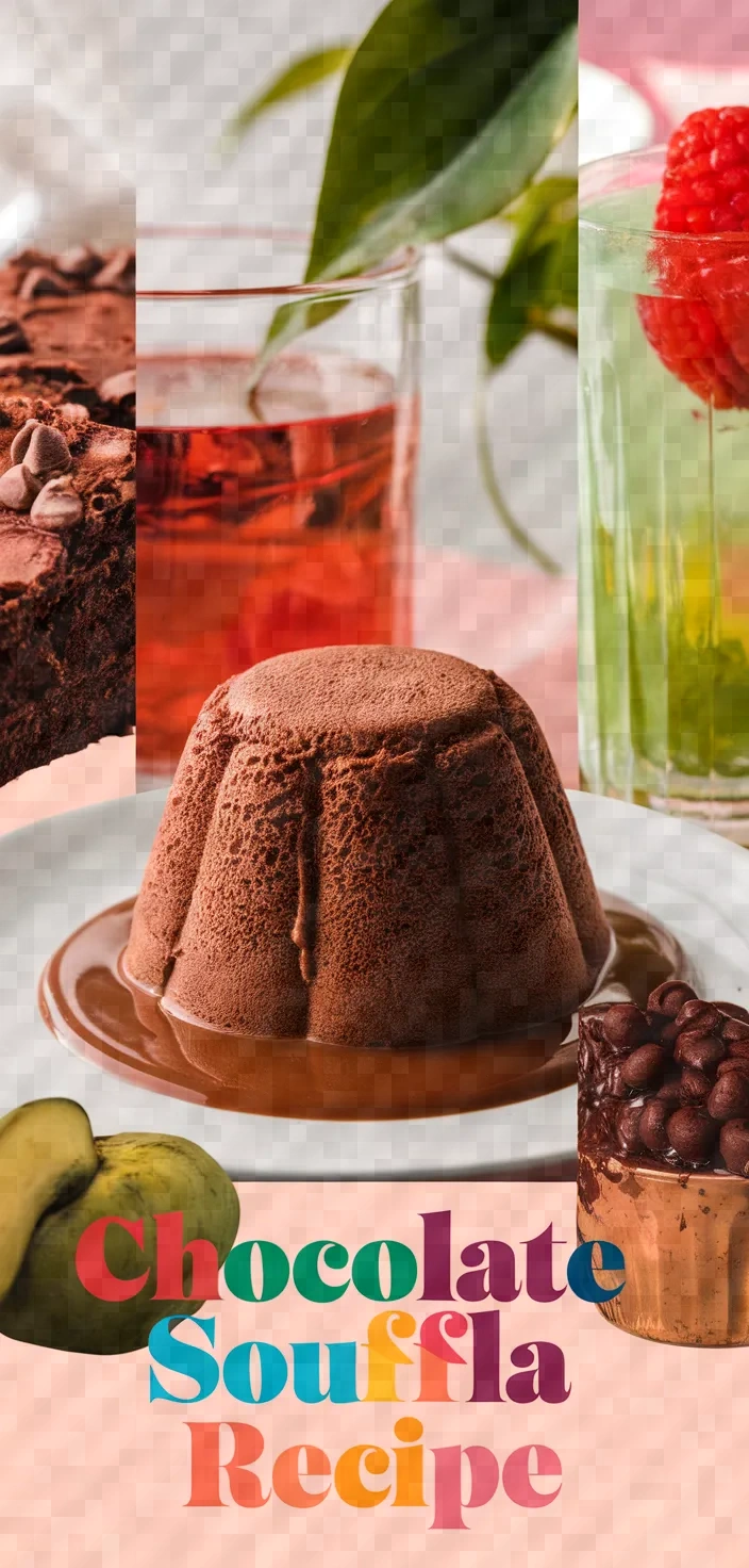 A photo of Easy Chocolate Souffle Recipe