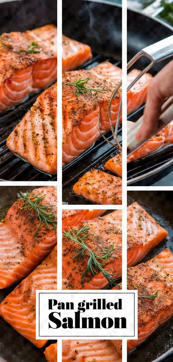 A photo of Pan Grilled Salmon Recipe