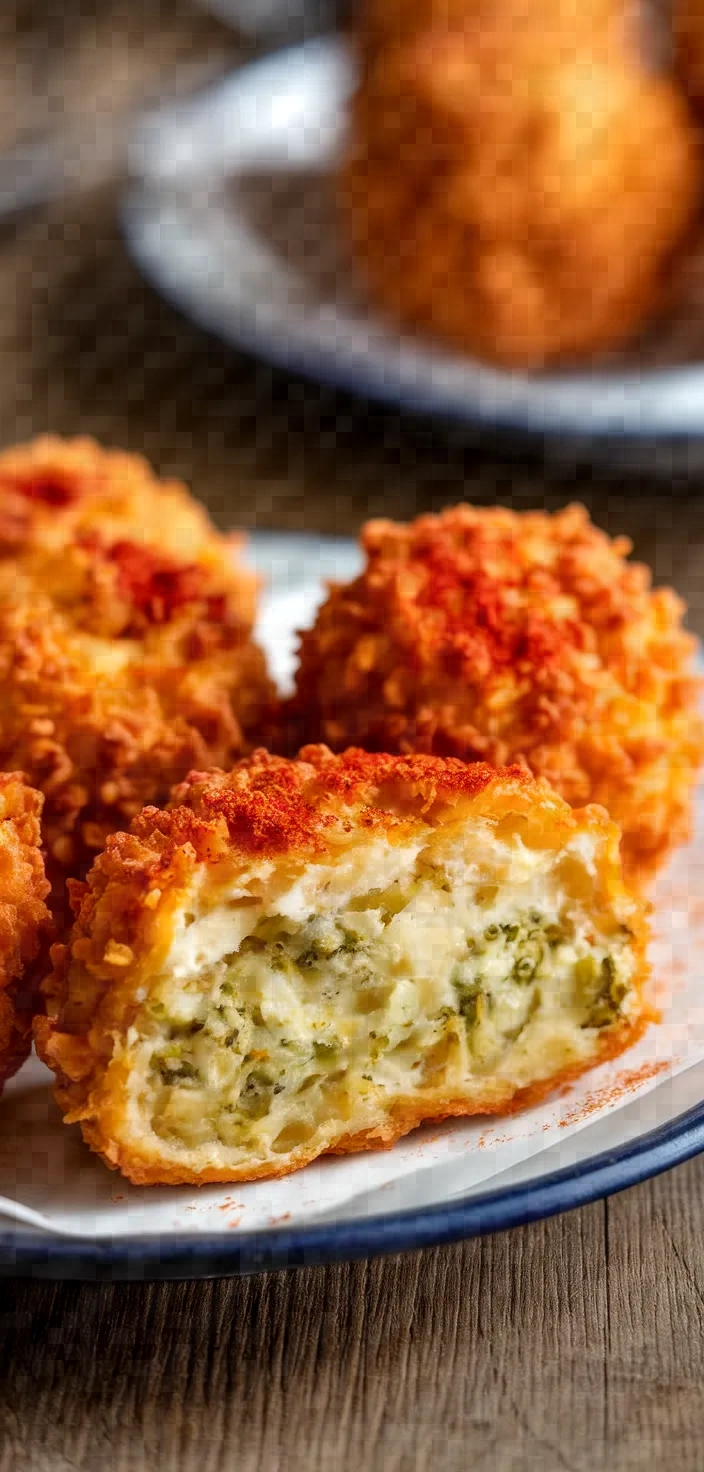 Spanish Broccoli Cheese Croquettes Recipe