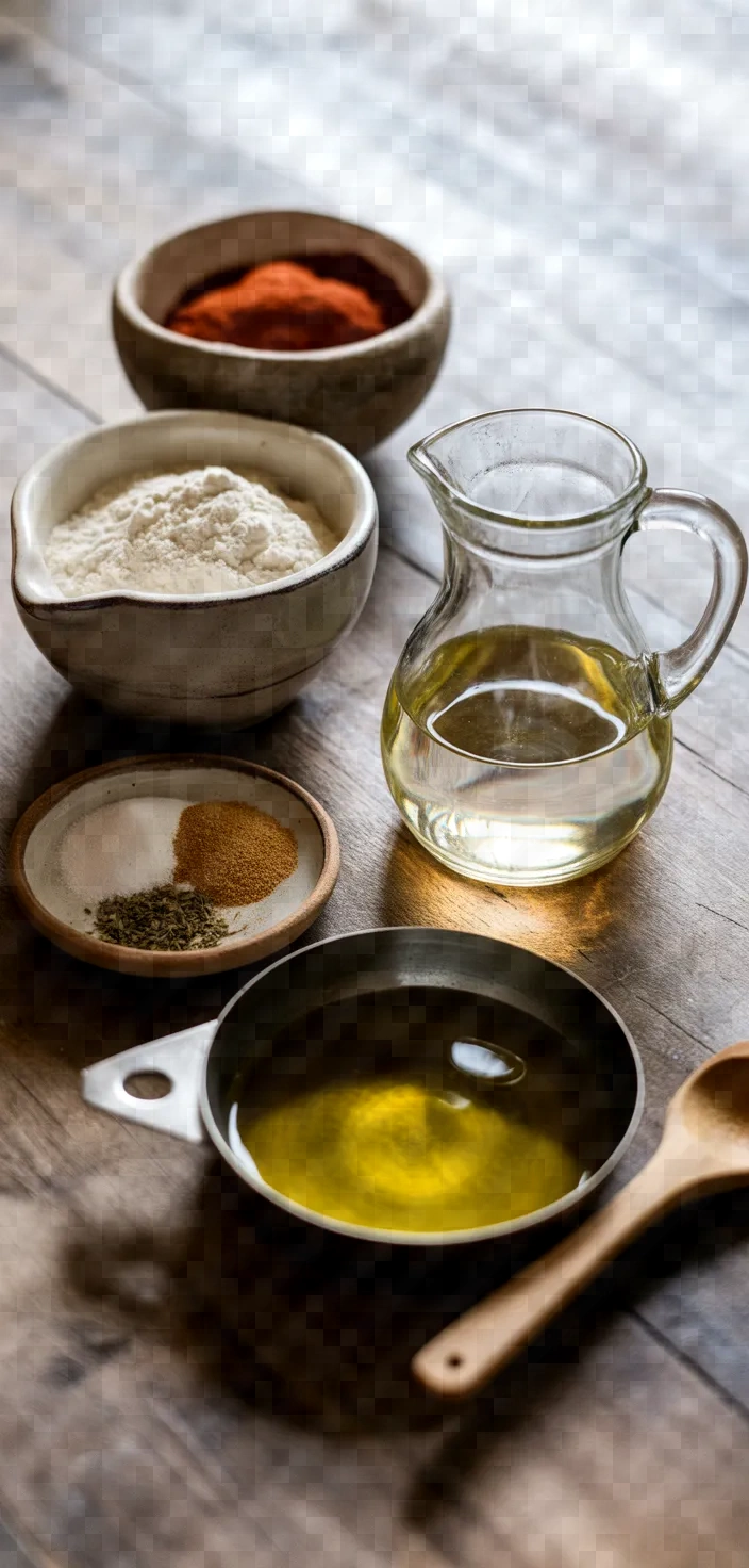 Ingredients photo for 10 Minute Spanish Flatbreads Recipe
