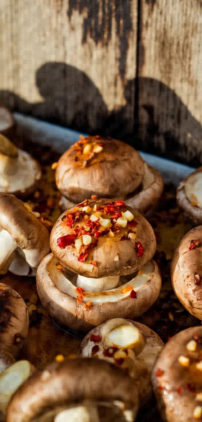 Photo of Chili Garlic Mushrooms Recipe