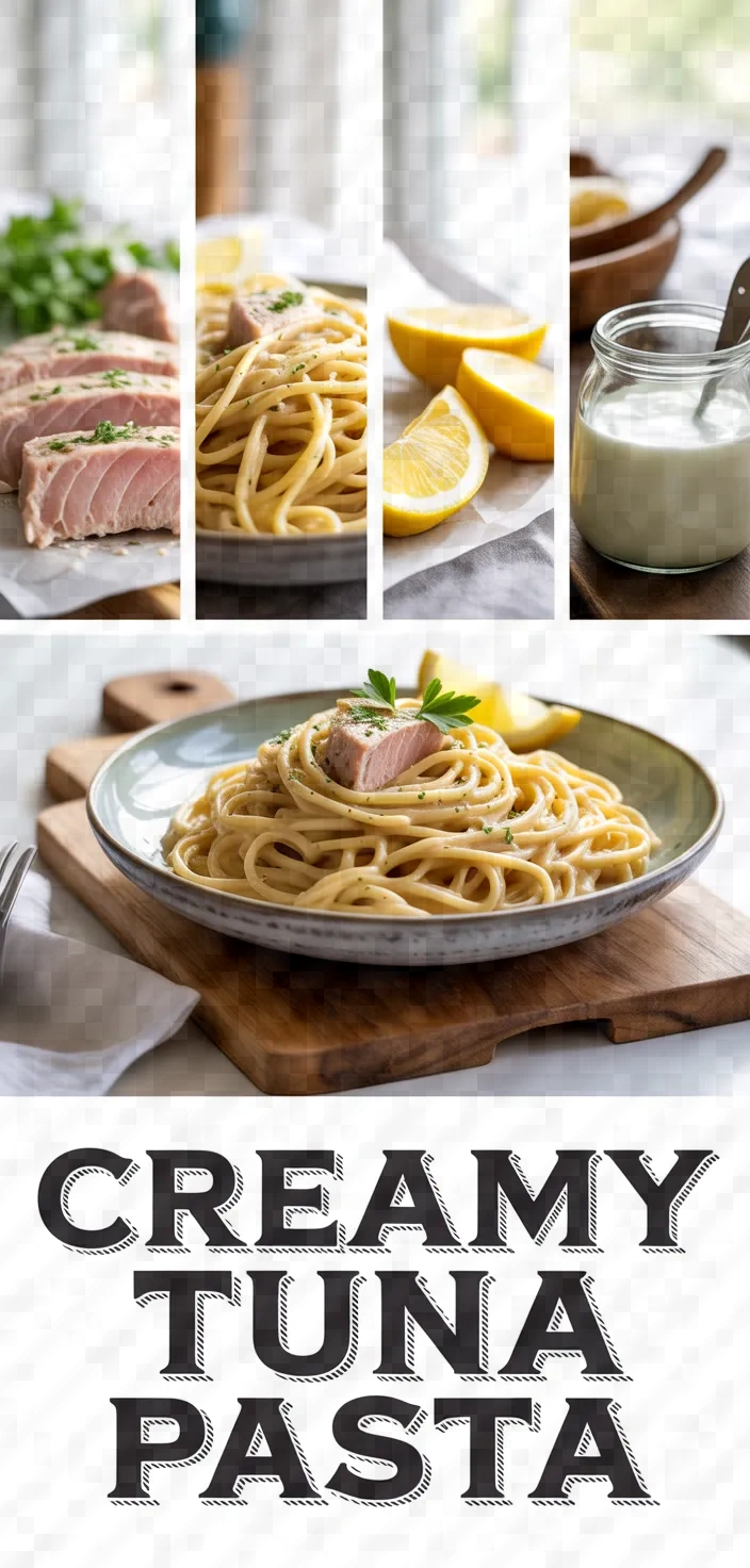 A photo of 20 Minute Creamy Tuna Spaghetti Recipe